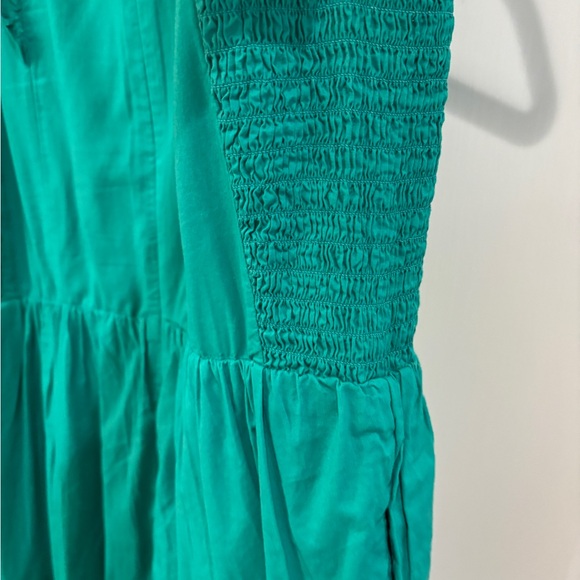 J Crew Sleeveless Tiered Ruffle Midi Dress - Picture 5 of 5